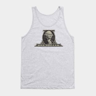 One Dollar Bill - George Washington Tank Top